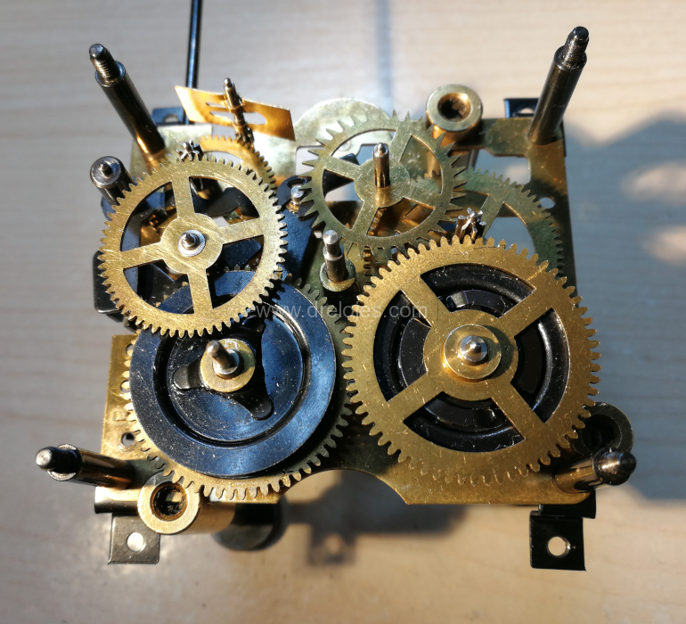 Mecanismo de un reloj de cuco