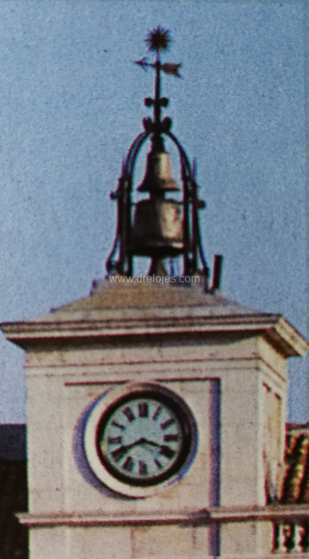 Reloj de la plaza de Burgos