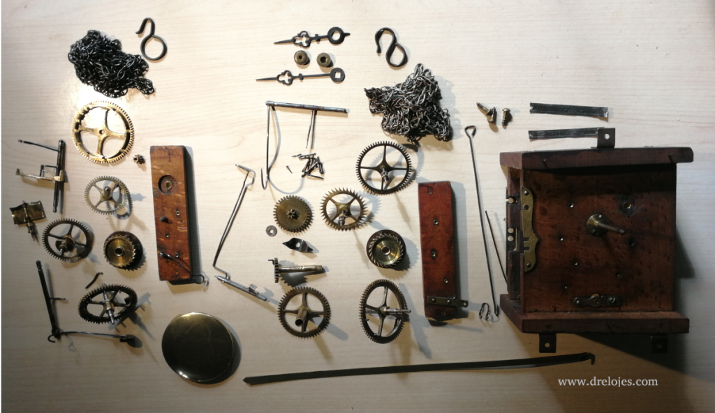 Piezas del reloj