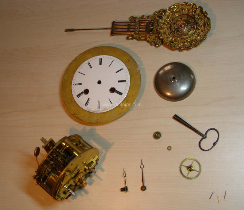 Reparación del reloj