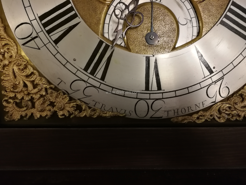 Longcase clock by Thomas Travis