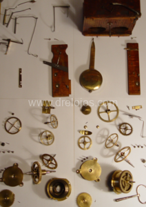 Piezas del reloj