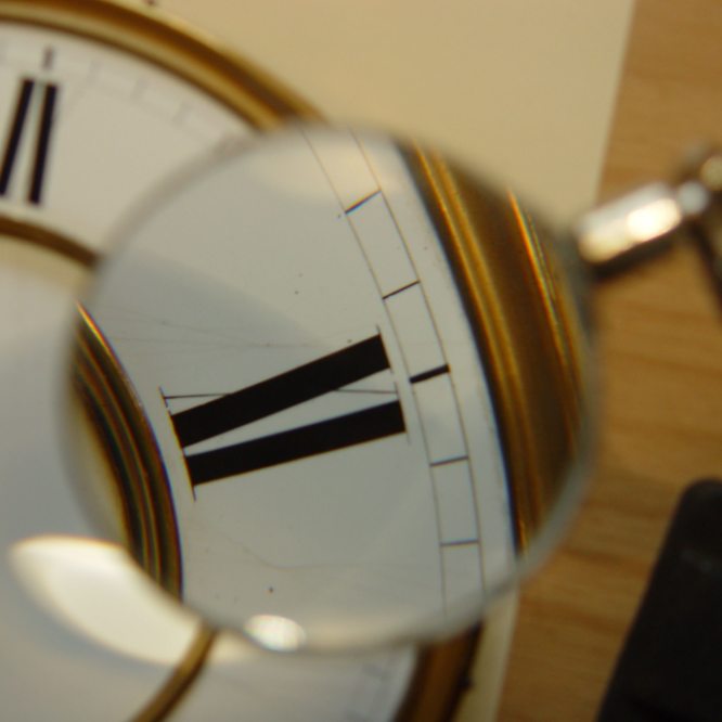 esfera del reloj