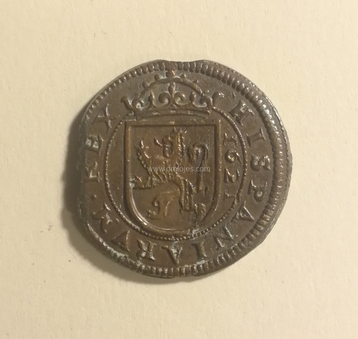 Moneda Felipe IV