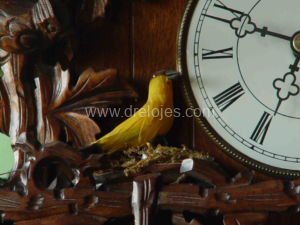 Reloj pájaros cantores