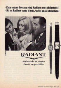 Relojes RADIANT antiguos