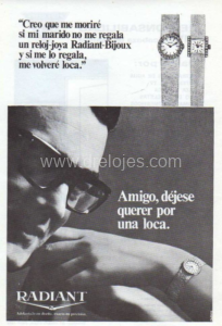 Publicidad de relojes