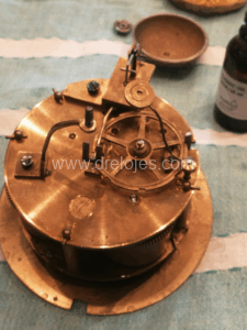 lubricar reloj