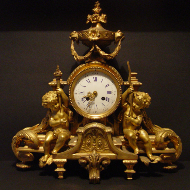 reloj estilo imperio