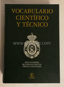 Vocabulario científico y Técnico