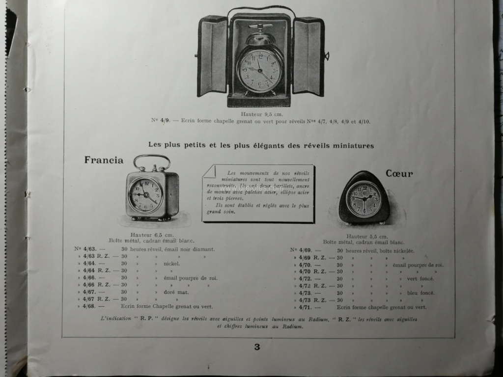 Relojes radiactivos